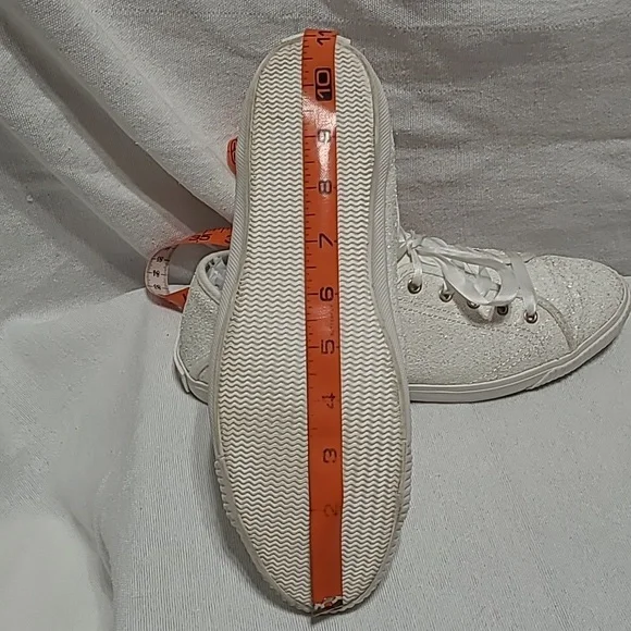 Kate Spade Trista Glitter Textile Sneakers Size 9.5 - Picture 10 of 13